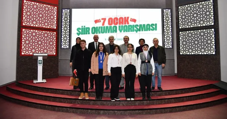 “Osmaniye’de Milli Mücadele ve 7 Ocak” konulu şiir okuma yarışması tamamlandı