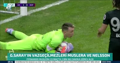 Galatasaray’ın vazgeçilmezleri Muslera ve Nelsson | Video