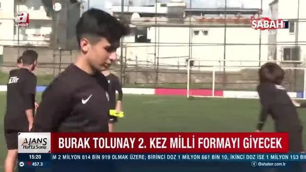 Şehit Fethi Sekin'in oğlu Burak Tolunay milli takımda | Video