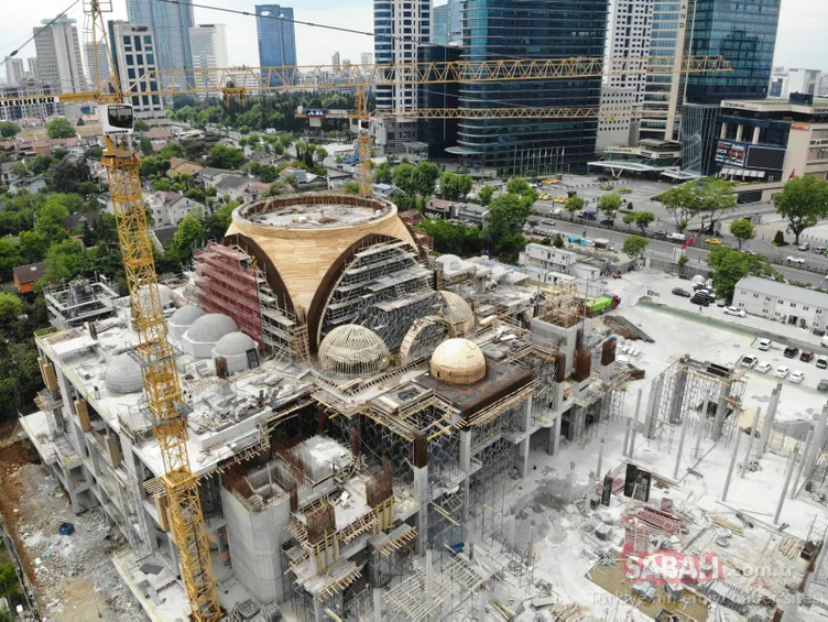 Temelini Başkan Erdoğan atmıştı! Barbaros Hayrettin Paşa Camii'nde sona gelindi