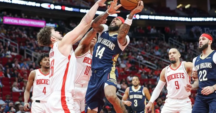 NBA’de Rockets, Alperen Şengün’ün double-double yaptığı maçta Pelicans’a kaybetti