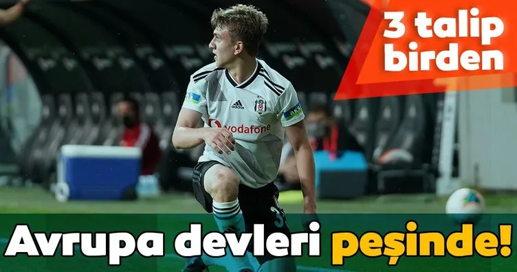 Beşiktaş’ın genç yıldızı Rıdvan Yılmaz’a 3 talip!