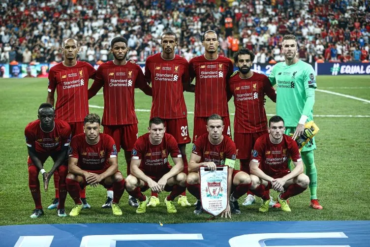 İşte Liverpool ve Chelsea arasında oynanan Süper Kupa finalinden kareler