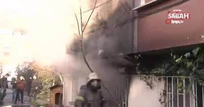 İstanbul Alibeyköy’de yangın paniği: Biri bebek 2 kişi dumandan etkilendi | Video