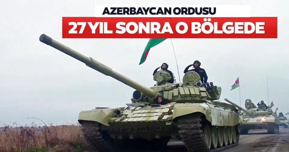 Son dakika: Azerbaycan ordusu 27 yıldır işgal altında bulunan Kelbecer'e girdi