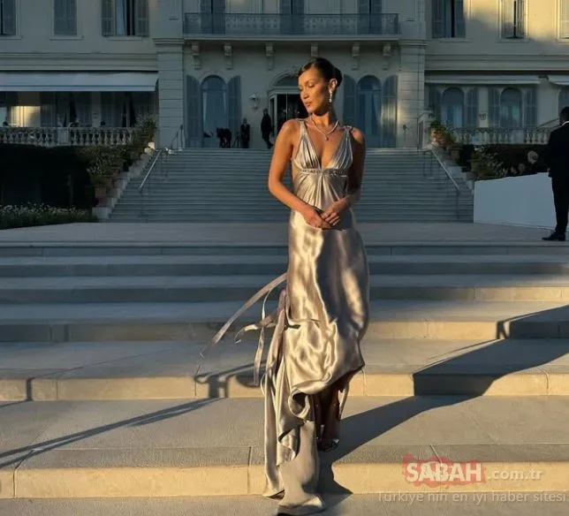 Mutfaktaki hünerlerini sergiledi! Bella Hadid yaprak sarma sardı!