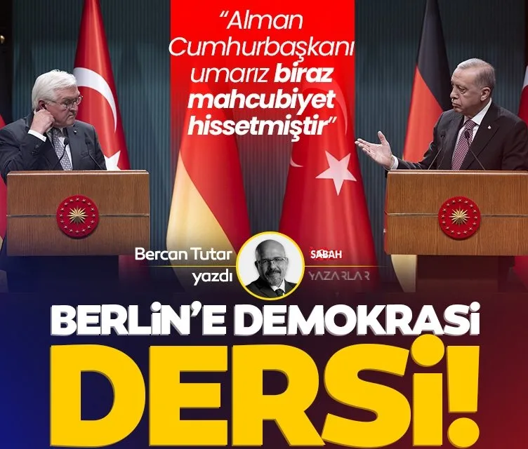 Ankara’dan Berlin’e demokrasi dersi