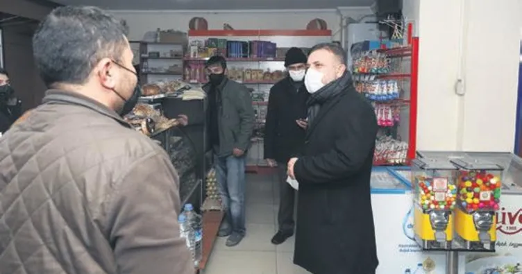 ‘Esnafımızın her zaman yanındayız’