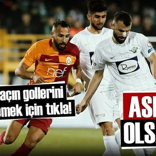 Kupada Galatasaray, Akhisarspor'u zor da olsa geçti