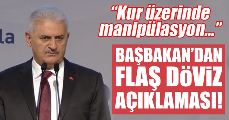 Başbakan’dan flaş döviz açıklaması!