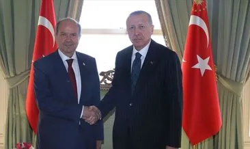 Başkan Recep Tayyip Erdoğan, KKTC Başbakanı Ersin Tatar ile telefonda görüştü