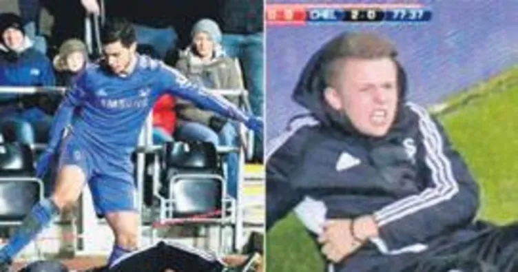 Hazard tekmeledi, zengin oldu