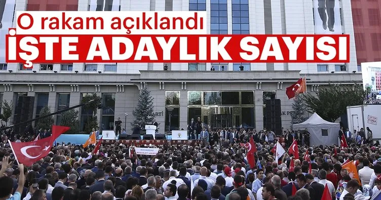 Son dakika: AK Parti’ye 7 bin 180 kişi, belediye başkanlığı aday adaylığı başvurusunda bulundu