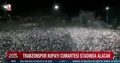 Trabzonspor, kupasını cumartesi kendi stadında alacak | Video