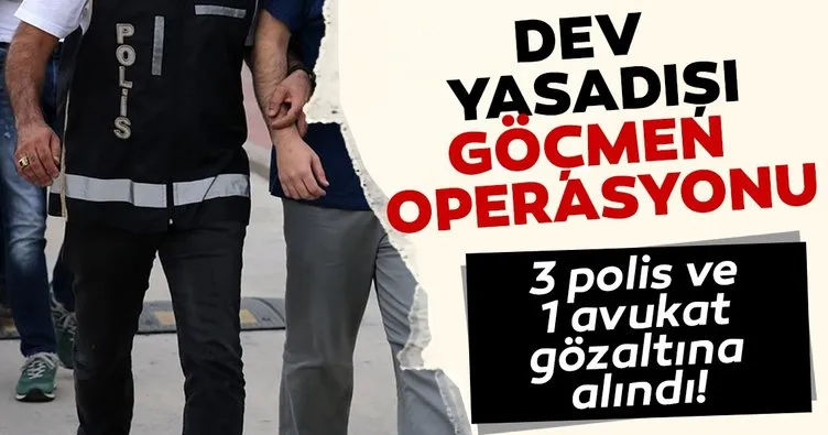 İstanbul Emniyeti’nden dev ‘yasadışı göçmen’ operasyonu