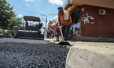 Asfalt işçilerinin Ramazan’da sıcakla mücadelesi