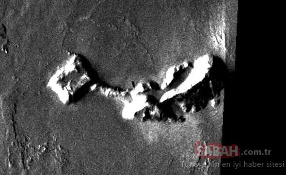 NASA farkında olmadan yayınladı! Uzaylılar tarafından yapılmış bina ve...