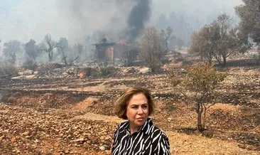 AK Parti Milletvekili Yılmaz yangın bölgesinde, “Devletimiz tüm imkanlarıyla seferber durumda”