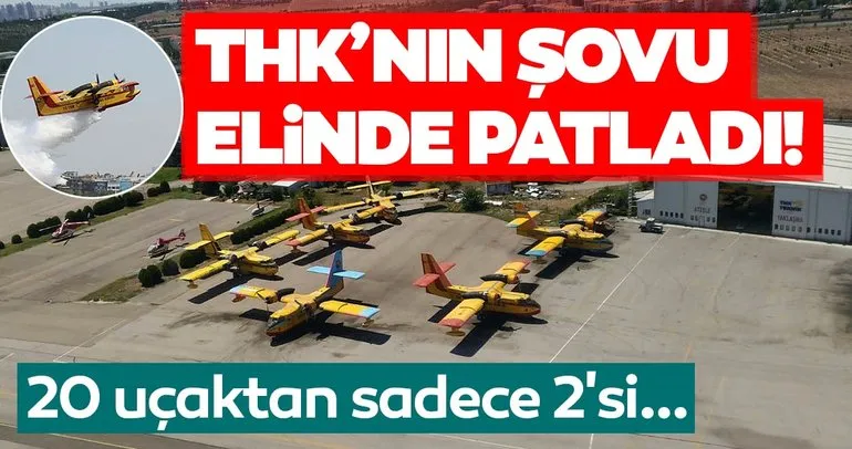 THK’nın şovu elinde patladı! 20 uçaktan sadece 2’si...