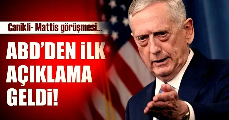 Son dakika: Pentagon’dan Türkiye açıklaması!