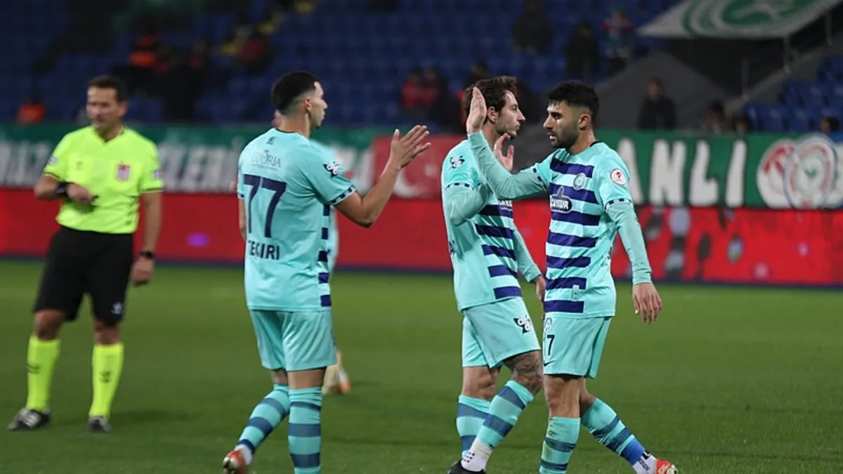 Çaykur Rizespor, Türkiye Kupası'nda Vanspor'u 6 golle geçti