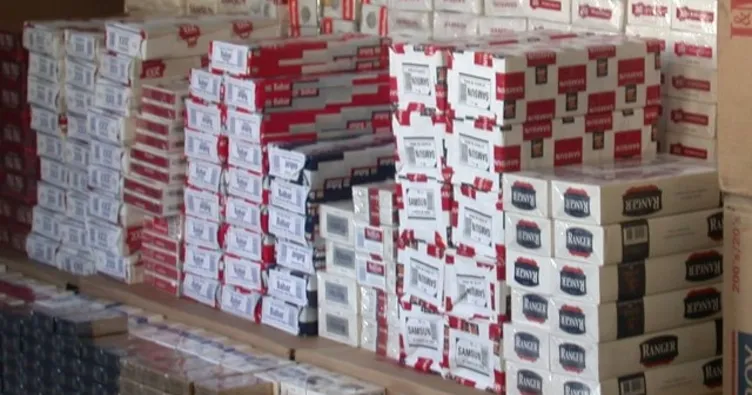 Kocaeli’de kaçak sigara operasyonu
