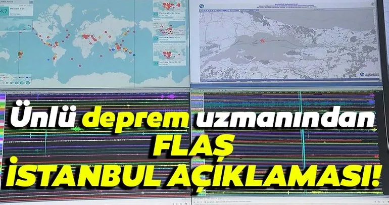Ünlü deprem uzmanından korkutan İstanbul depremi açıklaması...