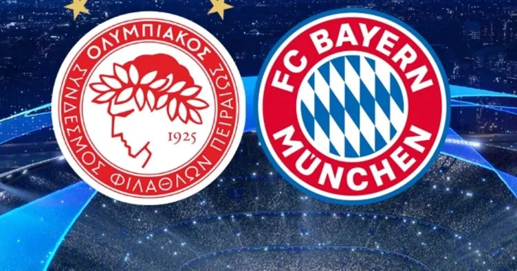 Olympiakos Bayern Münih maçı ne zaman, saat kaçta? Olympiakos Bayern Münih maçı hangi kanalda yayınlanacak?