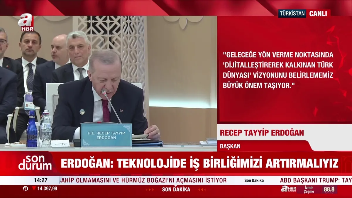 Son Dakika: Başkan Erdoğan’dan Türkistan’da önemli açıklamalar | Video videosunu izle Son Dakika: Başkan Erdoğan’dan Türkistan’da önemli açıklamalar | Video videosunu izle