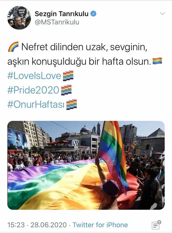 CHP’li siyasetçiler ve gençlik kollarından; lezbiyen, gey, biseksüellerle ilgili çalışmalar yapan LGBT Hareketi’ne destek!
