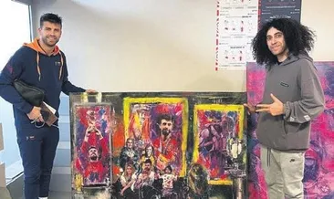 Futbol yıldızlarının ressamı