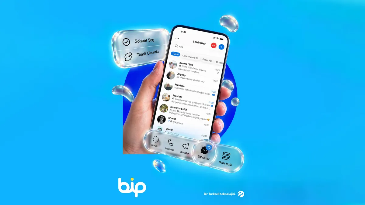 BiP’ten iPhone için bir yenilik daha: Liquid Glass deneyimi