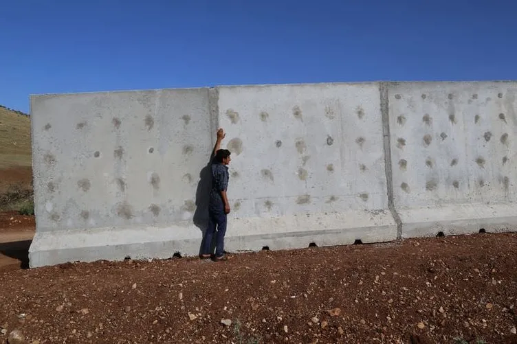 Suriye sınırına seyyar duvar