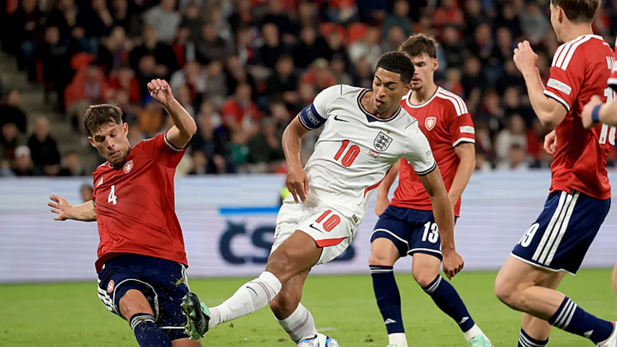 UEFA Uluslar Ligi'nde İngiltere ile Çekya A Spor'da