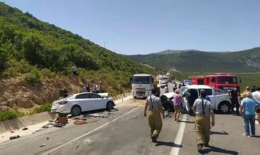 İzmir’de feci kaza! Kamyonetle otomobil çarpıştı: 1 ölü, 3 yaralı