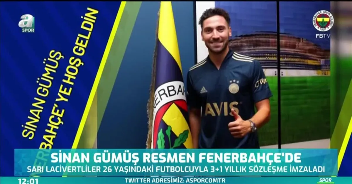 Sinan Gumus Resmen Fenerbahce De Videosunu Izle Son Dakika Haberleri