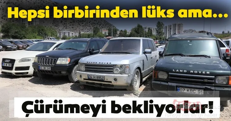 Yer: Antalya! Uyanık borçlular, milyonluk araçları otoparklarda çürütüyor