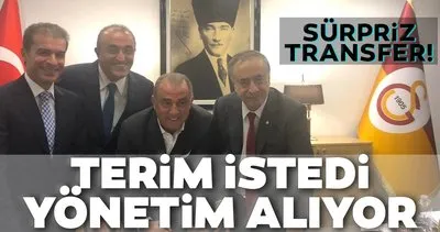 Galatasaray’dan sürpriz transfer! Fatih Terim istedi yönetim alıyor