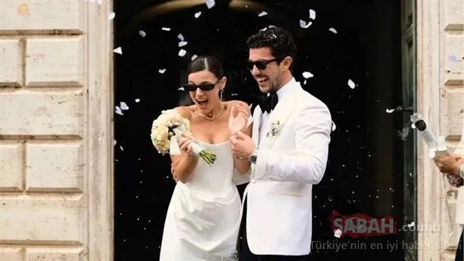 Erkek bebek bekleyen Pınar Deniz ile Kaan Yıldırım’ın nikah yemeğine teyzeler damga vurdu! Fotoğrafta üç tane Pınar Deniz mi var?