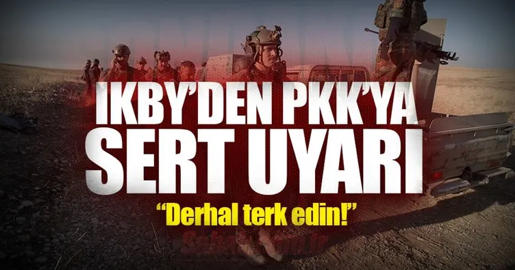 IKBY’den PKK’ya son uyarı: Sincar’ı terk edin!