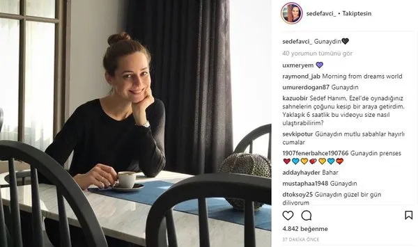 Ünlü isimlerin Instagram paylaşımları (30.03.2018) (Almeda Abazi)