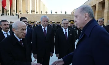 Devletin zirvesi Anıtkabir’deydi