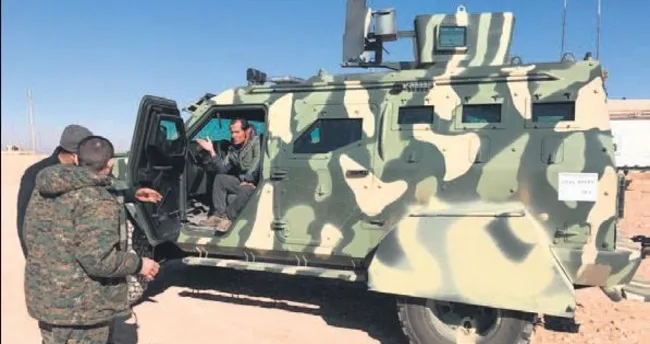 ABD bombalıyor, terör örgütü bayrak dikiyor