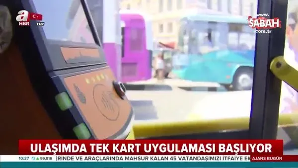 Toplu taşımada tüm Türkiye'de tek kart kullanılacak! Türkiye Kart dönemi başlıyor