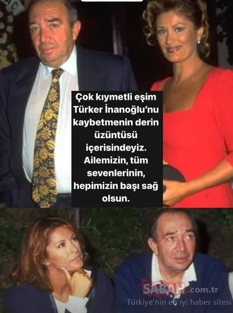 Gülşen Bubikoğlu’ndan eşi Türker İnanoğlu’nun vefatı sonrası ilk paylaşım!