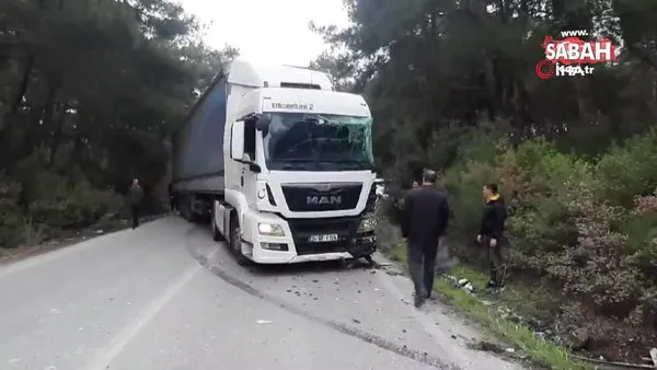 İzmir’de yolcuların olduğu belediye otobüsüne TIR çarptı: 1 ölü, 4 yaralı | Video