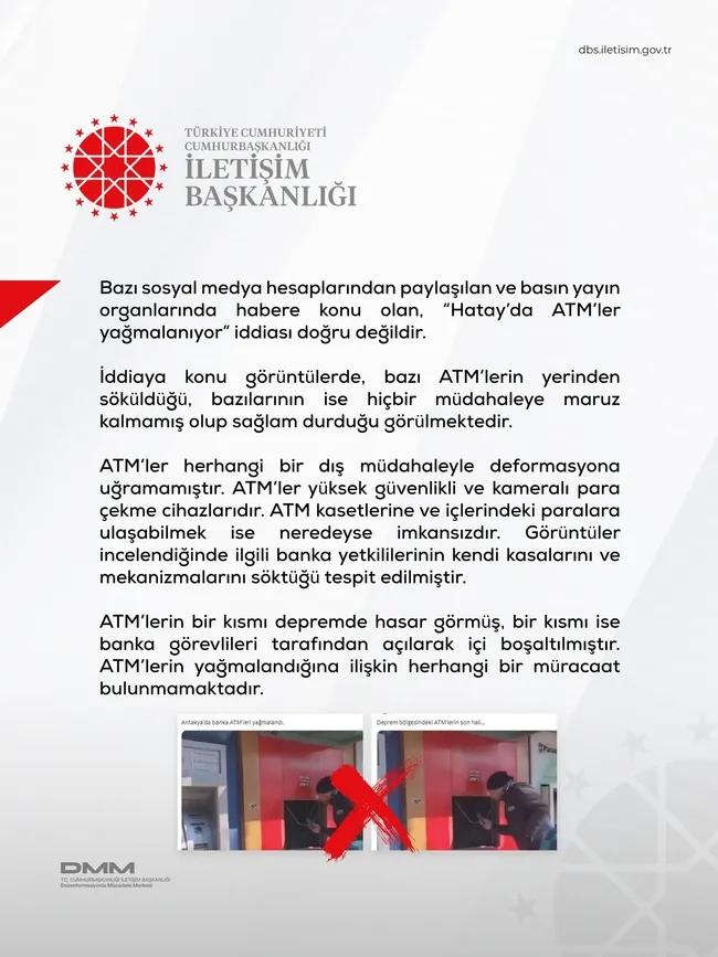 Sistematik algı operasyonları mercek altında! İşte 6 Şubat depremine ilişkin yalanlar ve gerçekler