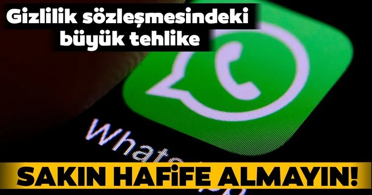 Son dakika: Whatsapp sözleşmesindeki büyük tehlike! Sesiniz ve yüzünüz taklit edilebilir