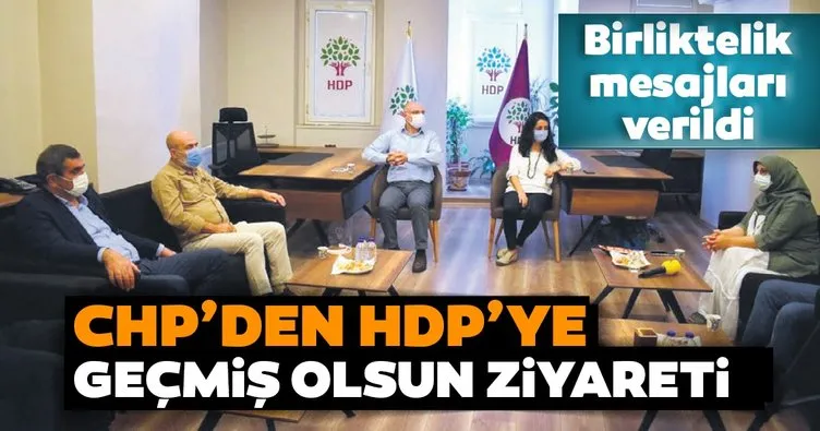 CHP’den HDP’ye ‘dayanışma’ ziyareti