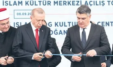 Sisak şehrinde Recep Tayyip Erdoğan İslam Kültür Merkezi açıldı: ‘Dostluk ve kardeşliğimizin nişanesi’